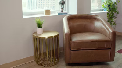 Classic Swivel Barrel Chair - WOVENBYRD | Target