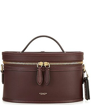 COACH The Coach Originals Trail Satchel Bag - Black Currant | Dillard's
