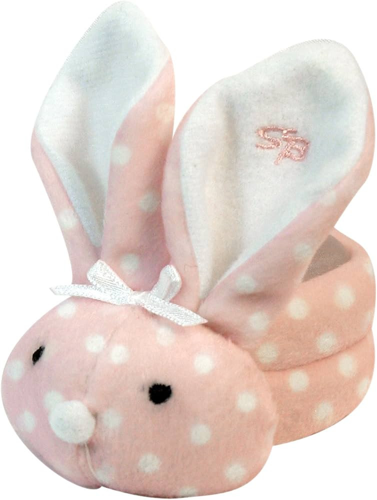 Stephan Baby Boo Bunnie Comfort Toy and Boo Cube, Baby Girl Polka Dot, 4 Inch | Amazon (US)