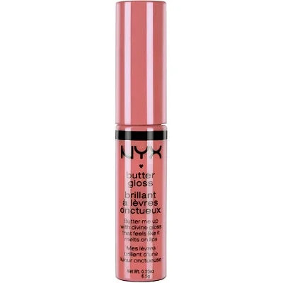 Praline BLG16 NYX Butter Gloss Cosmetics Makeup - Pack of 3 w/ SLEEKSHOP Teasing Comb | Walmart (US)