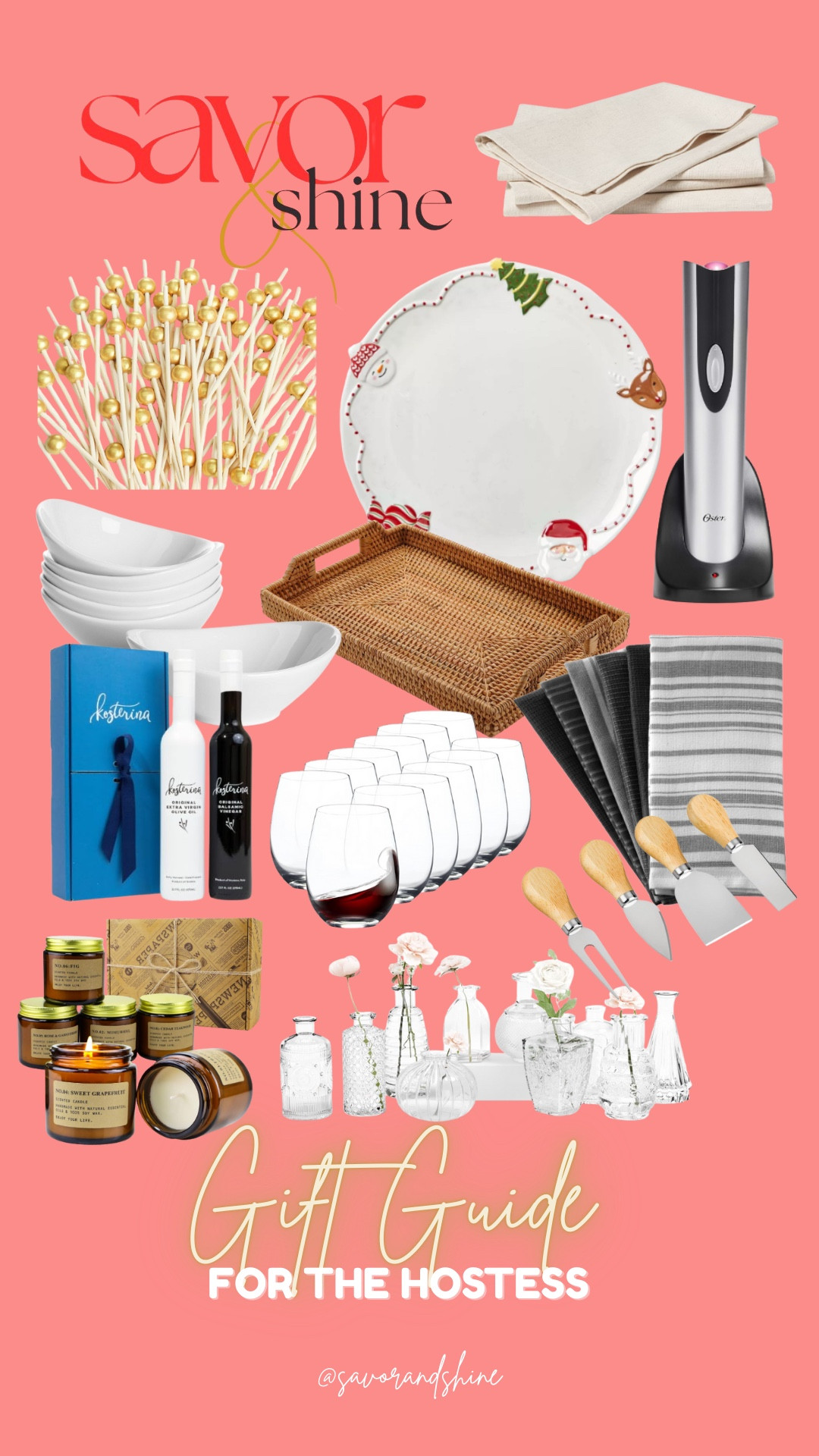 If she is the one who always opens her home, sets a beautiful table, and makes everyone feel welcome, these gifts are for her. Thoughtful, useful, and perfect for the woman who loves creating a place for loved ones to gather.

From kitchen favorites to little luxuries that make hosting feel effortless, I linked everything in today’s post and will share more ideas in stories tomorrow.

Happy gifting and happy hosting.

#HostessGiftGuide #HolidayGifts #GiftGuide2025 #GiftsForHer #EntertainingEssentials #HomeEntertaining #HostessGifts #SavorAndShine #KitchenFavorites #GiftIdeas #HolidayEntertaining 

#LTKGiftGuide #LTKCyberWeek #LTKHoliday