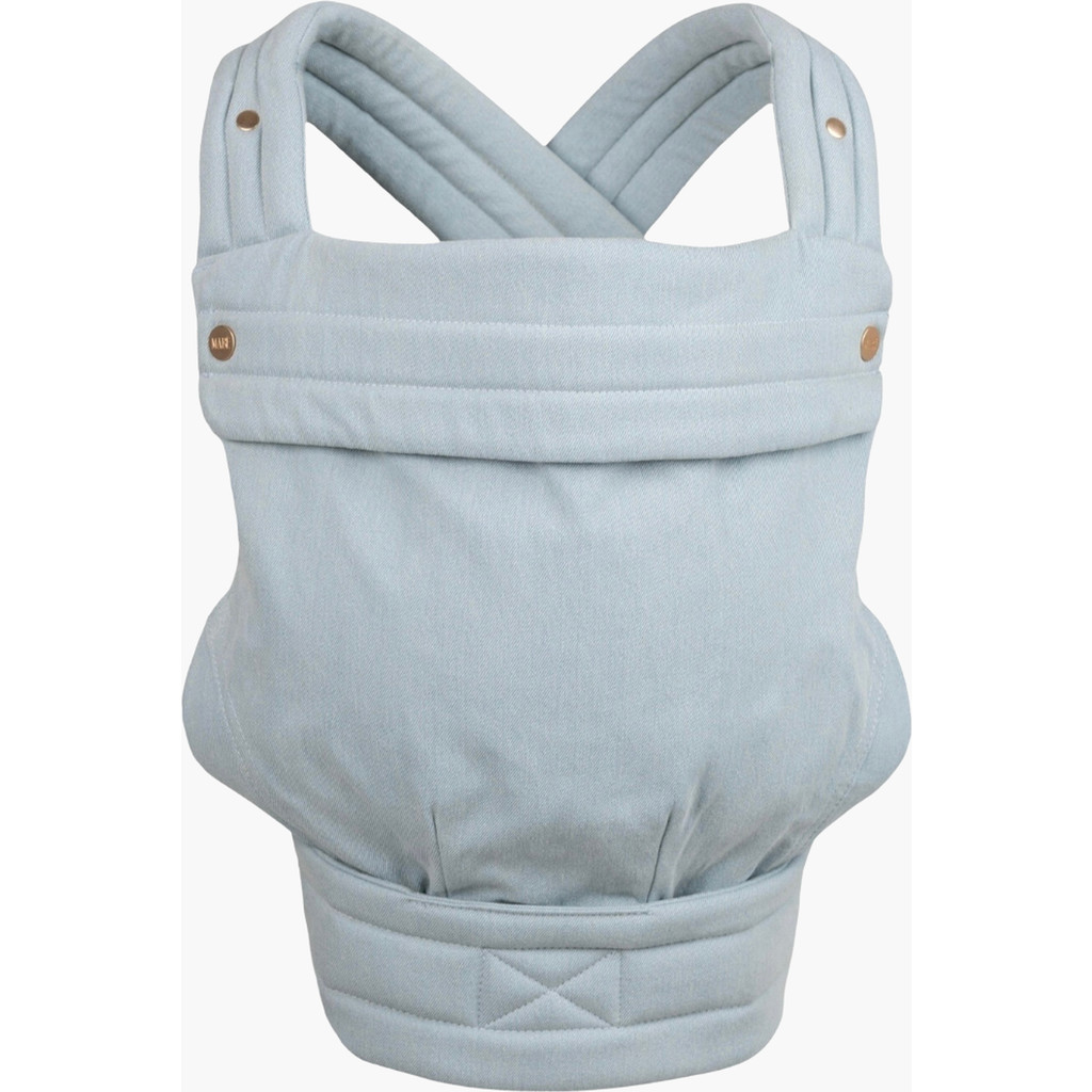 Mabē The Monarch Buckle Baby Carrier in Dream Wash Denim at Nordstrom | Nordstrom