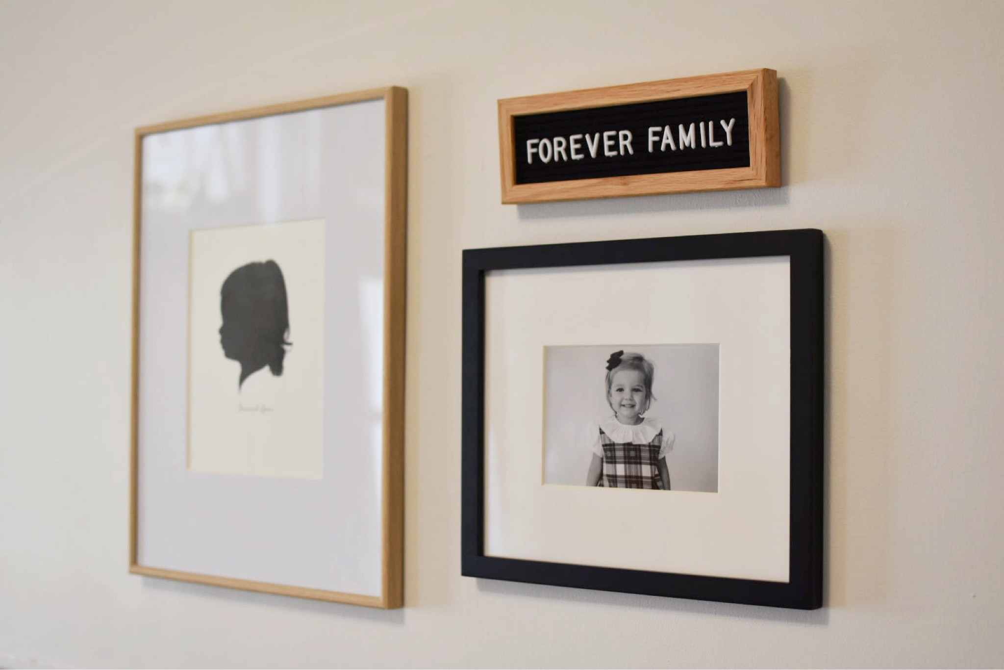 The sweetest gallery wall 😍