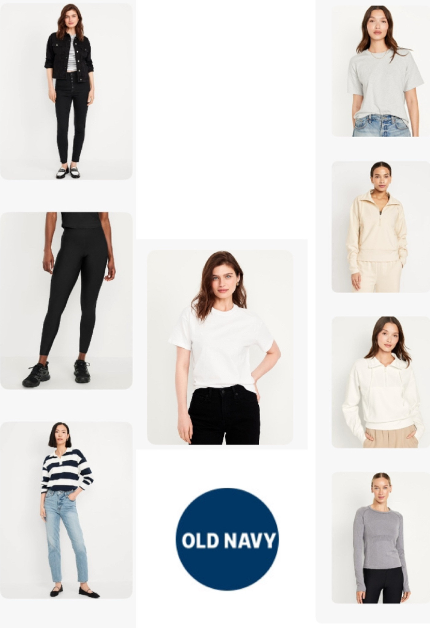 Check out my recent Old Navy purchase! This mom had to update her Mom uniform 🤣 Even got some jeans 👏🏻👖

#LTKMidsize #LTKSaleAlert #LTKFindsUnder50