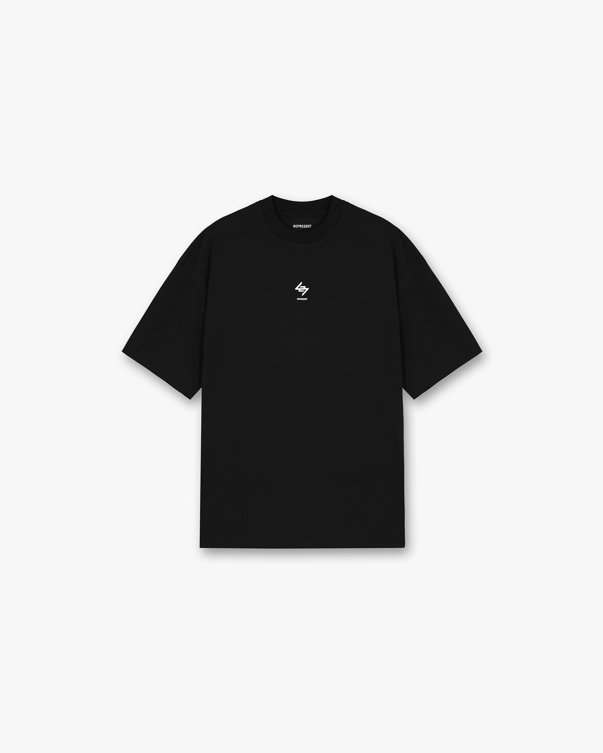 247 Oversized T-Shirt - Jet Black | Represent UK