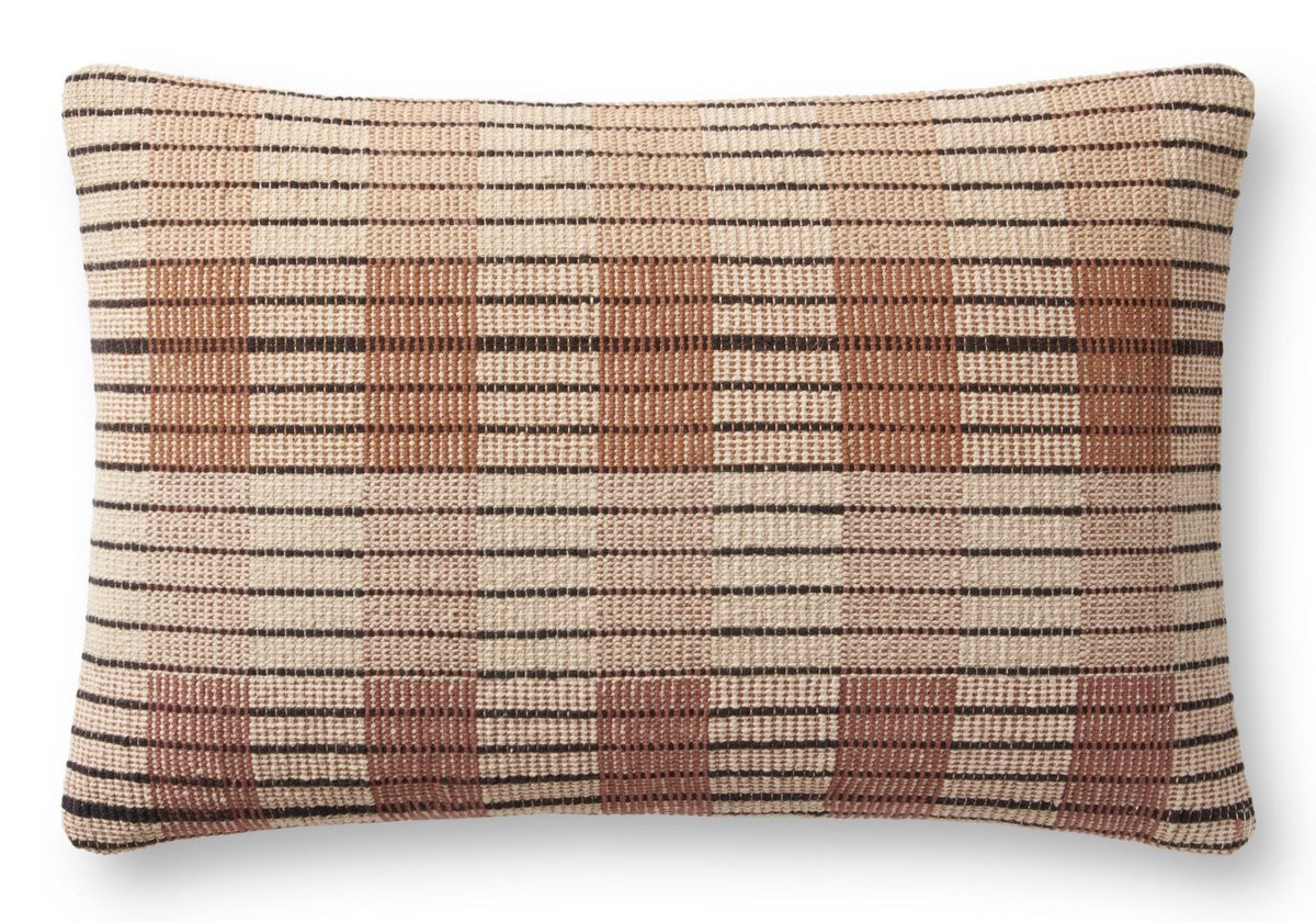 Amber Lewis x Loloi Onofre PAL-0010 Striped Pillow | Rugs Direct | Rugs Direct