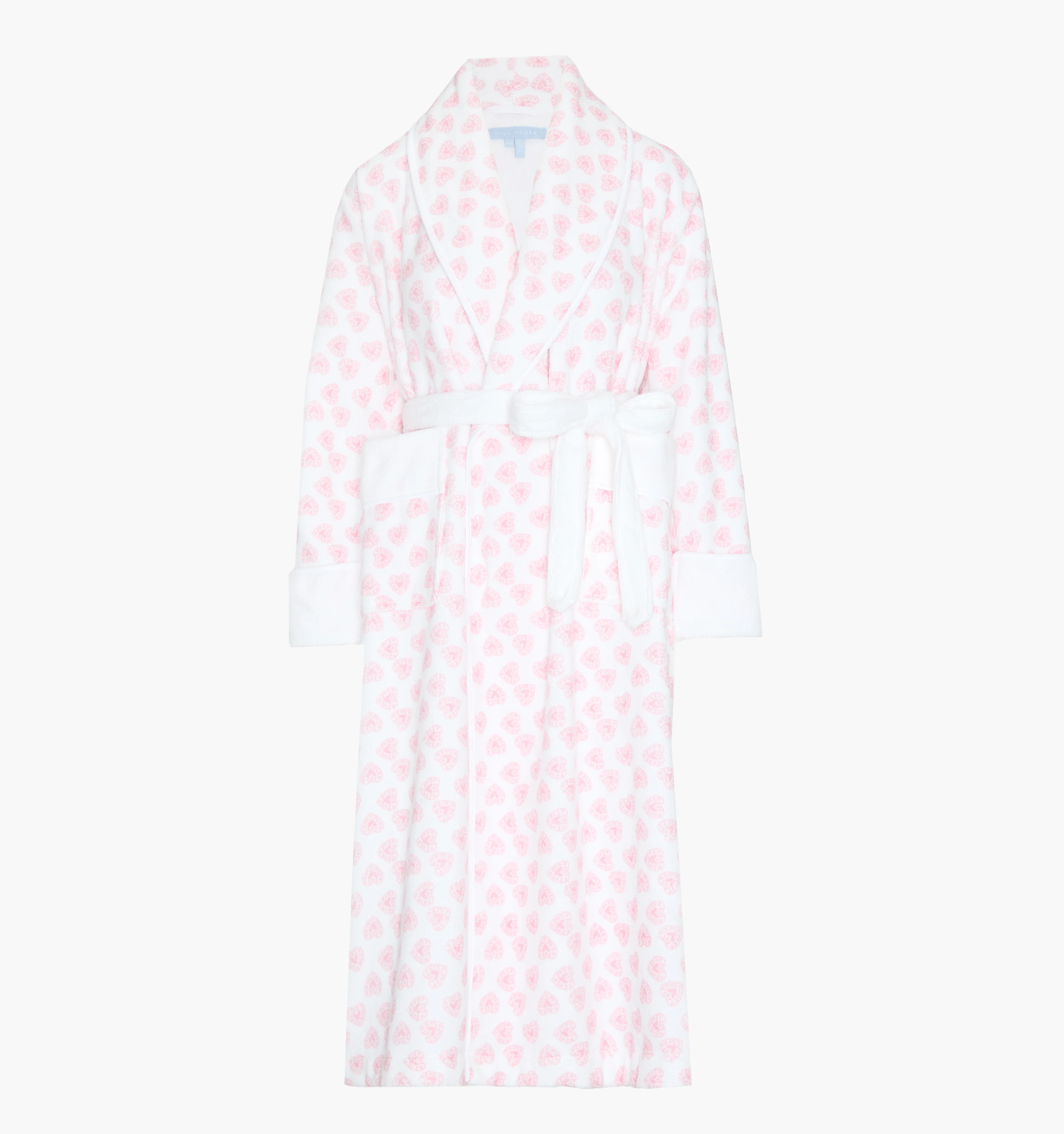 The Hotel Robe - Pink Doily Heart | Hill House Home US