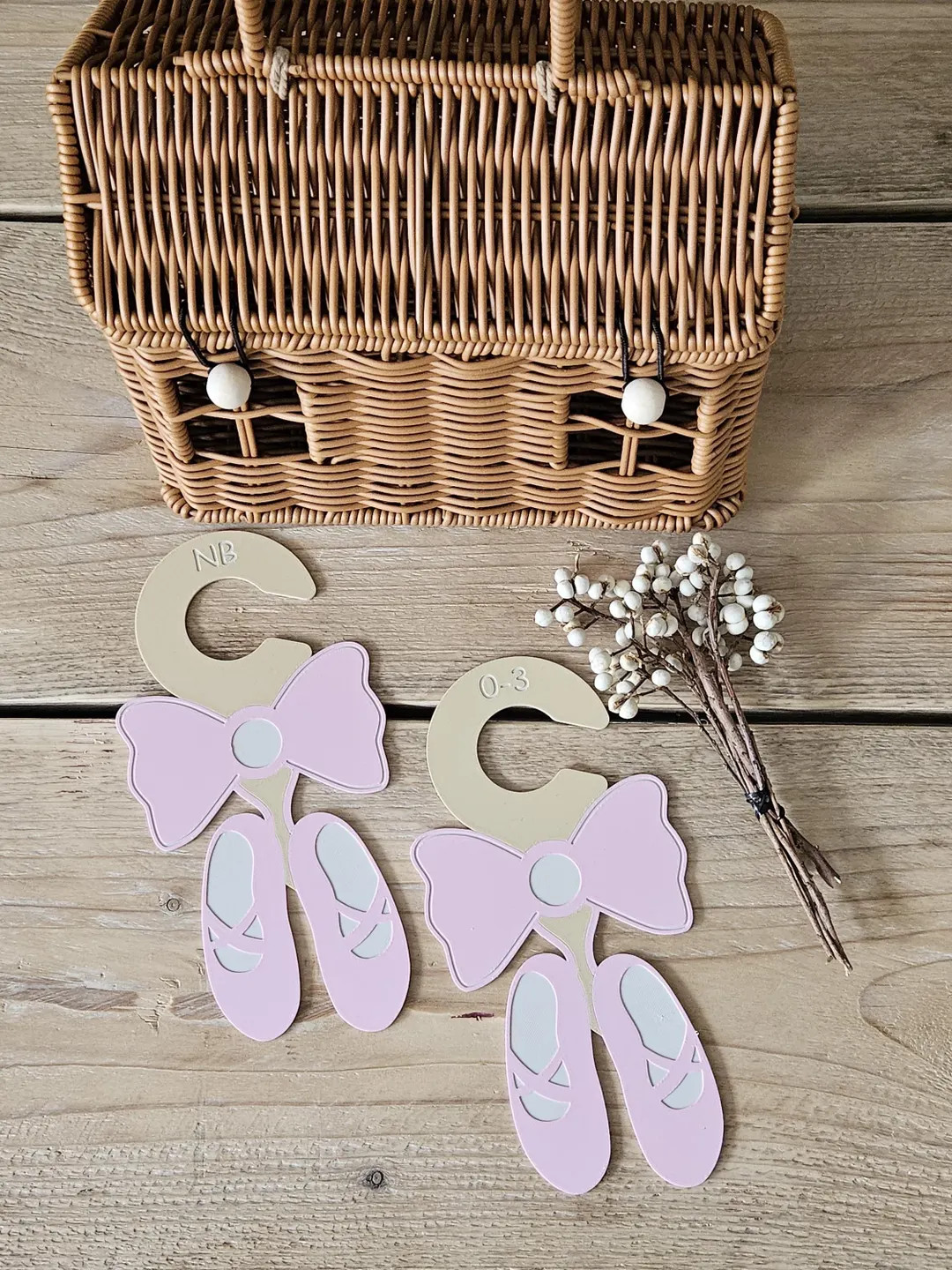 Ballet Baby Closet Dividers: Ballerina Nursery Decor - Etsy | Etsy (US)