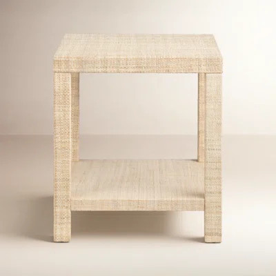 Shinda Raffia Square End Table | Wayfair North America