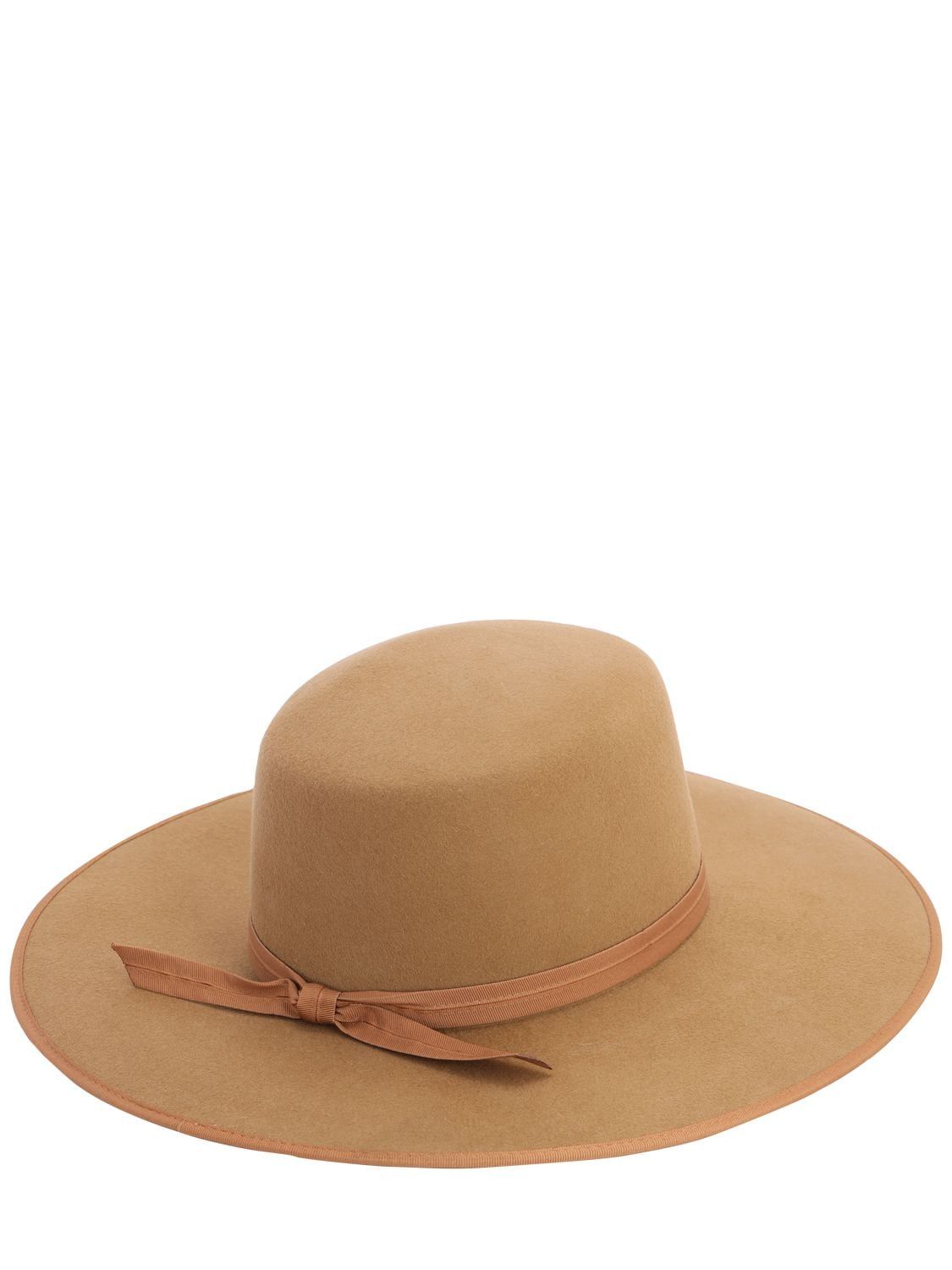 Felted Wool Rancher Boater Hat | Luisaviaroma