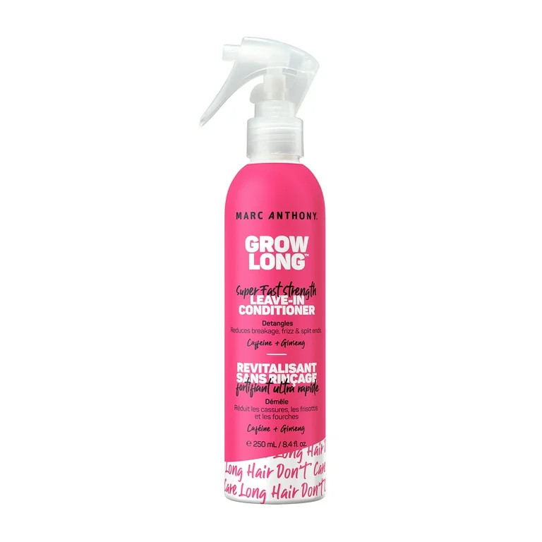 Marc Anthony Grow Long Super Fast Strength Leave in Conditioner with Ginseng, 8.4 oz | Walmart (US)
