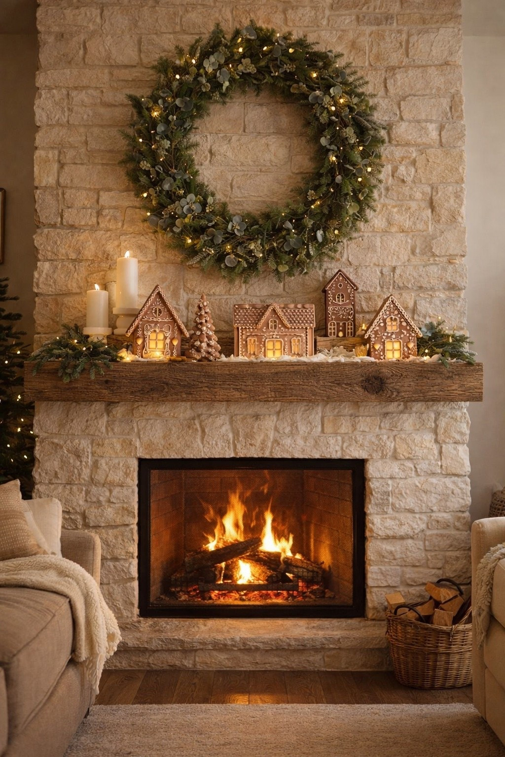 Cozy Gingerbread Houses on Sale

These gingerbread houses are such a charming way to style a Christmas or winter mantel. Styled on a rustic wood beam with a glowing fireplace and a fresh evergreen wreath above, they bring that warm, nostalgic, magazine-worthy look to any living room. Each house lights up beautifully, adding a soft glow that instantly makes a space feel cozy and festive. They’re perfect for a fireplace mantel, console table, or seasonal vignette — and they’re currently on sale, which makes them an even sweeter find.

Follow @farmtotablecreations on Instagram for daily cozy home inspiration and finds.

#gingerbreadhouses #manteldecor #christmasmantel #fireplacedecor #holidaydecor #winterdecor #cozyhome #homedecor #livingroomdecor #christmasdecor #ltkhome #ltkfinds #onsale

#LTKHoliday #LTKSaleAlert #LTKHome