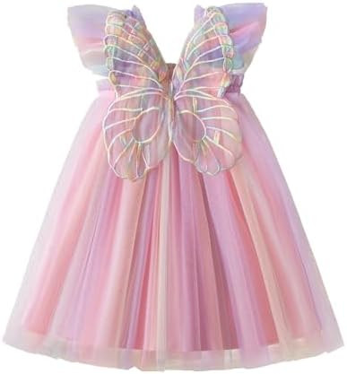 NNJXD Flower Girl's Wedding Dress Lace Sleeveless Tulle Summer Vintage Dresses | Amazon (US)