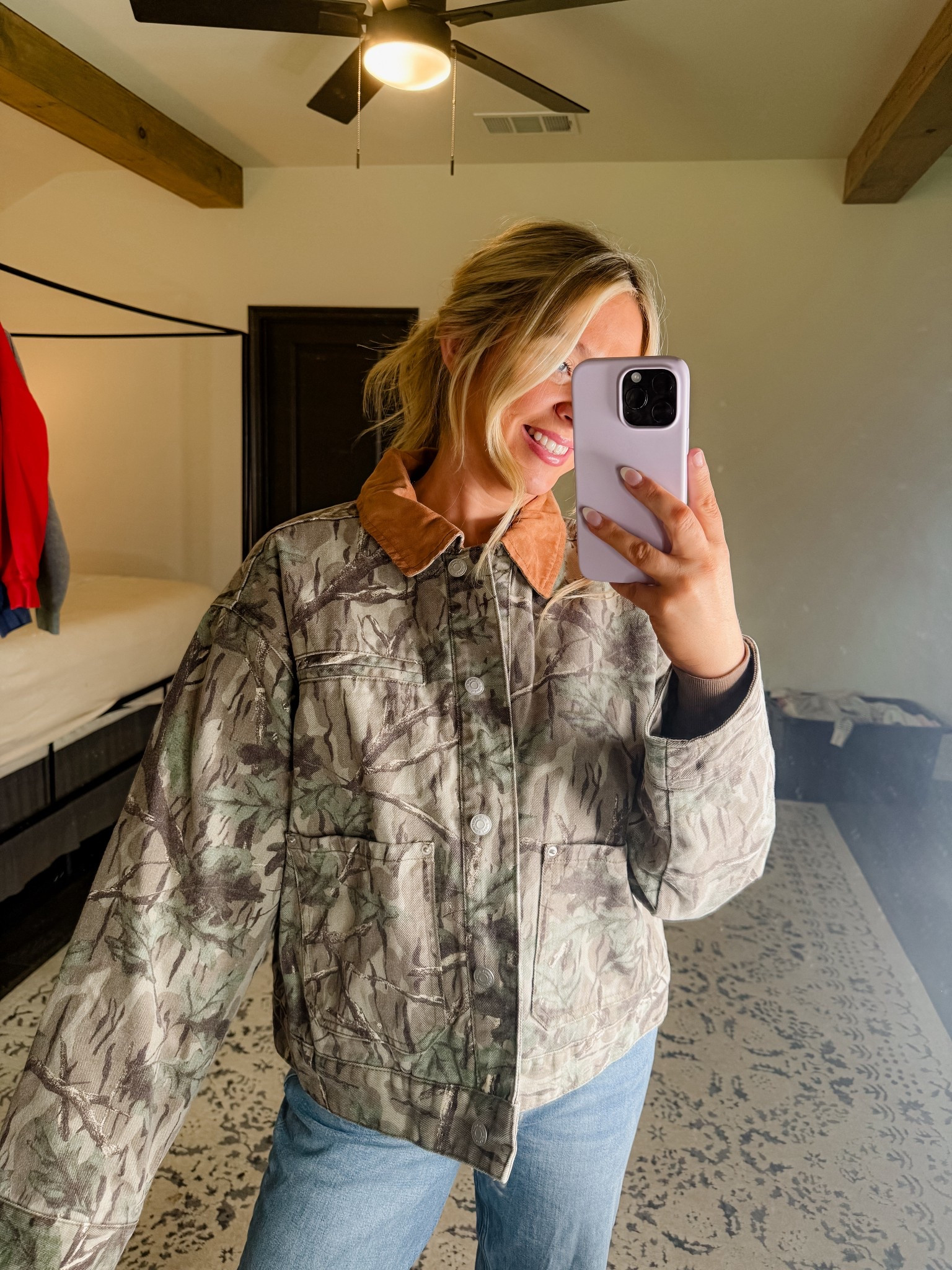 Camo barn jacket from Target! Wearing a size M 🤎

#LTKStyleTip #LTKFindsUnder50
