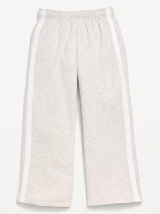 Baggy French-Terry Straight-Leg Retro Sweatpants for Girls | Old Navy (US)