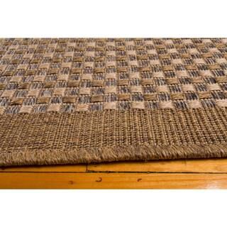 Santorini Large Basket Multi/Earth 5 ft. x 8 ft. Indoor/Outdoor Patio Area Rug | The Home Depot