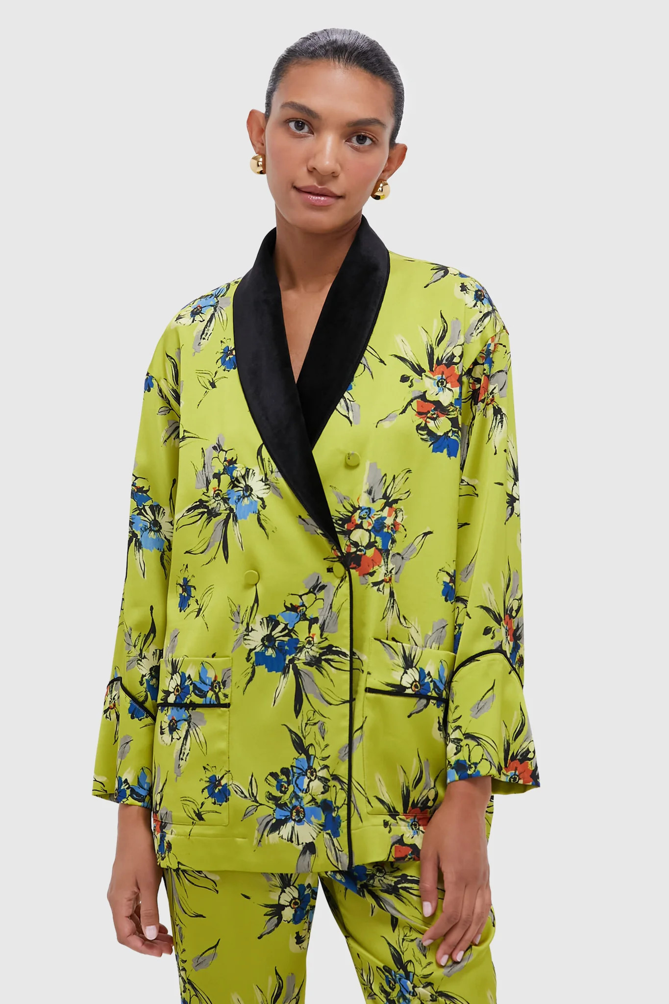 Pear Liqueur Smoking Jacket | Tuckernuck (US)