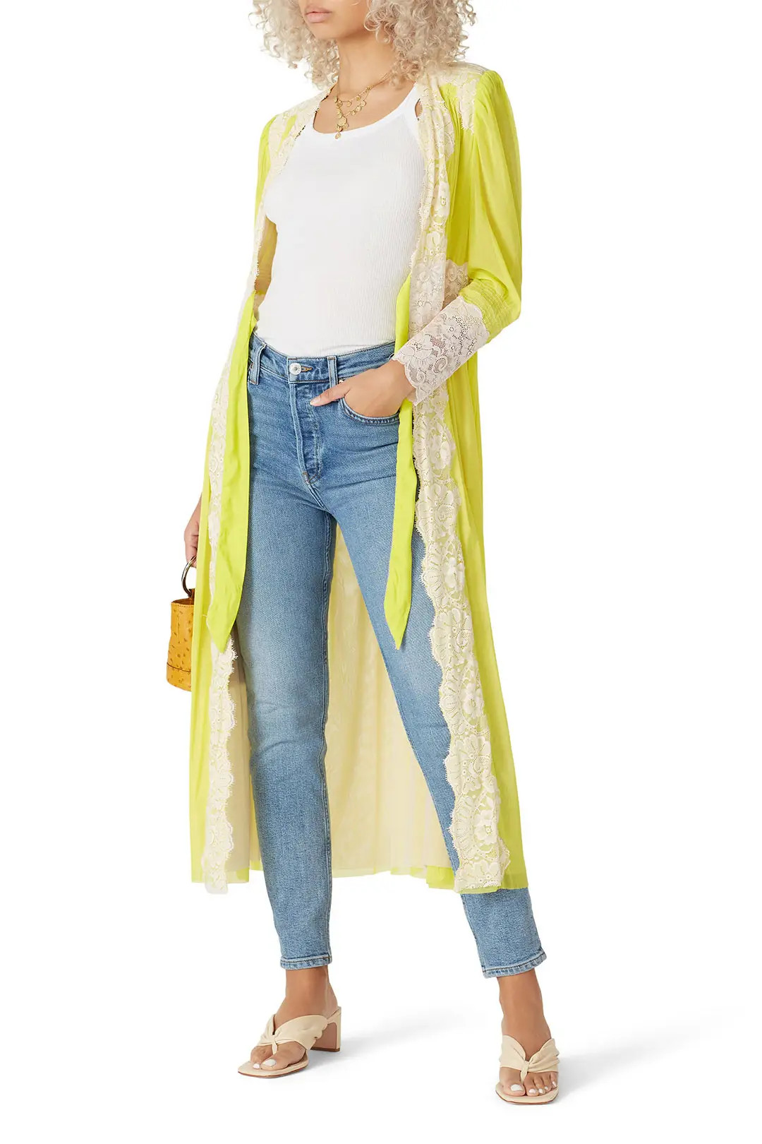 Lime Dust Her Robe | Rent the Runway