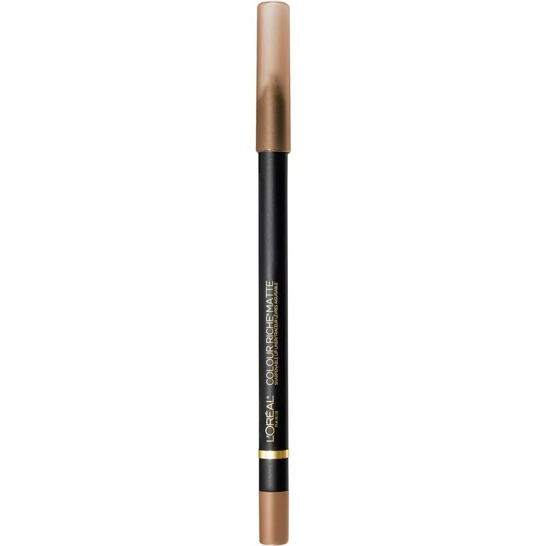 L'Oreal Paris Colour Riche Matte Lip Liner, Matte-Ing Call, 0.04 oz., ONLY AT WALMART | Walmart (US)