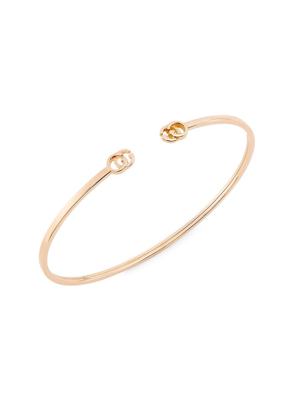 Running G 18K Rose Gold Bangle | Saks Fifth Avenue