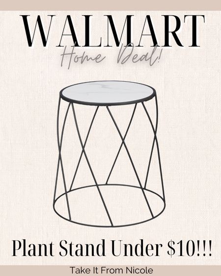 This plant stand is under $10 on deal! Such a steal! I might need to grab one for my patio. 
Outdoor living / Walmart home finds / house plants 

#LTKFindsUnder50 #LTKHome #LTKSaleAlert