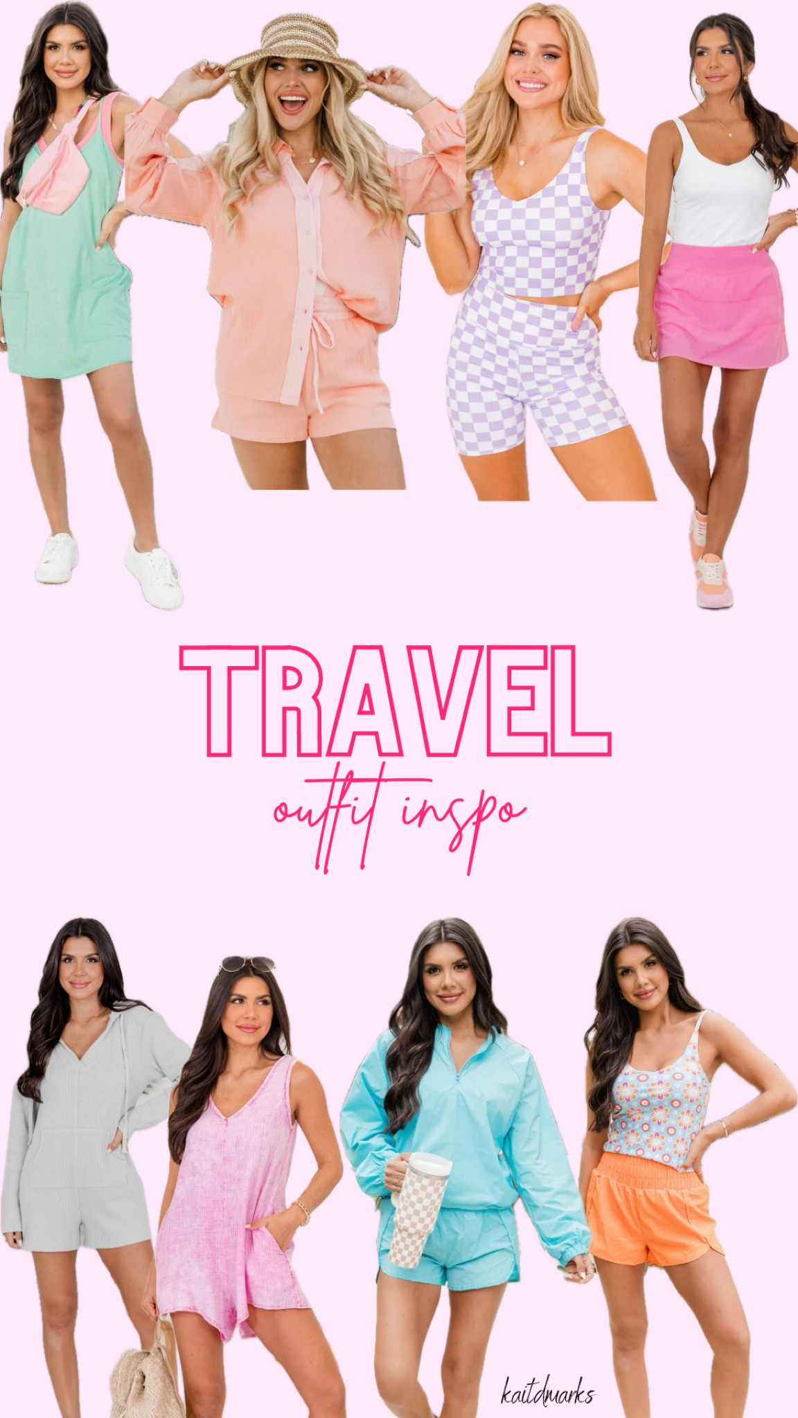 #athleticwear #athleisure #pinklily #travel #traveloutfit #outfitinspo #cutecasual #springbreak #resortwear #ltktravel 

#LTKMostLoved #LTKfitness #LTKSeasonal