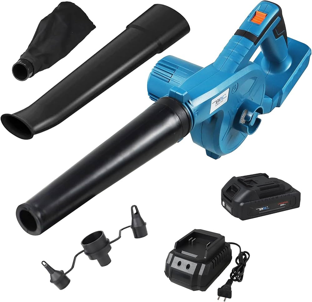 NEWONE Small Leaf Blower Cordless Mini Hand Electric Leaf Blower/Leaf Vacuum,20V 2 Speed Lightwei... | Amazon (US)