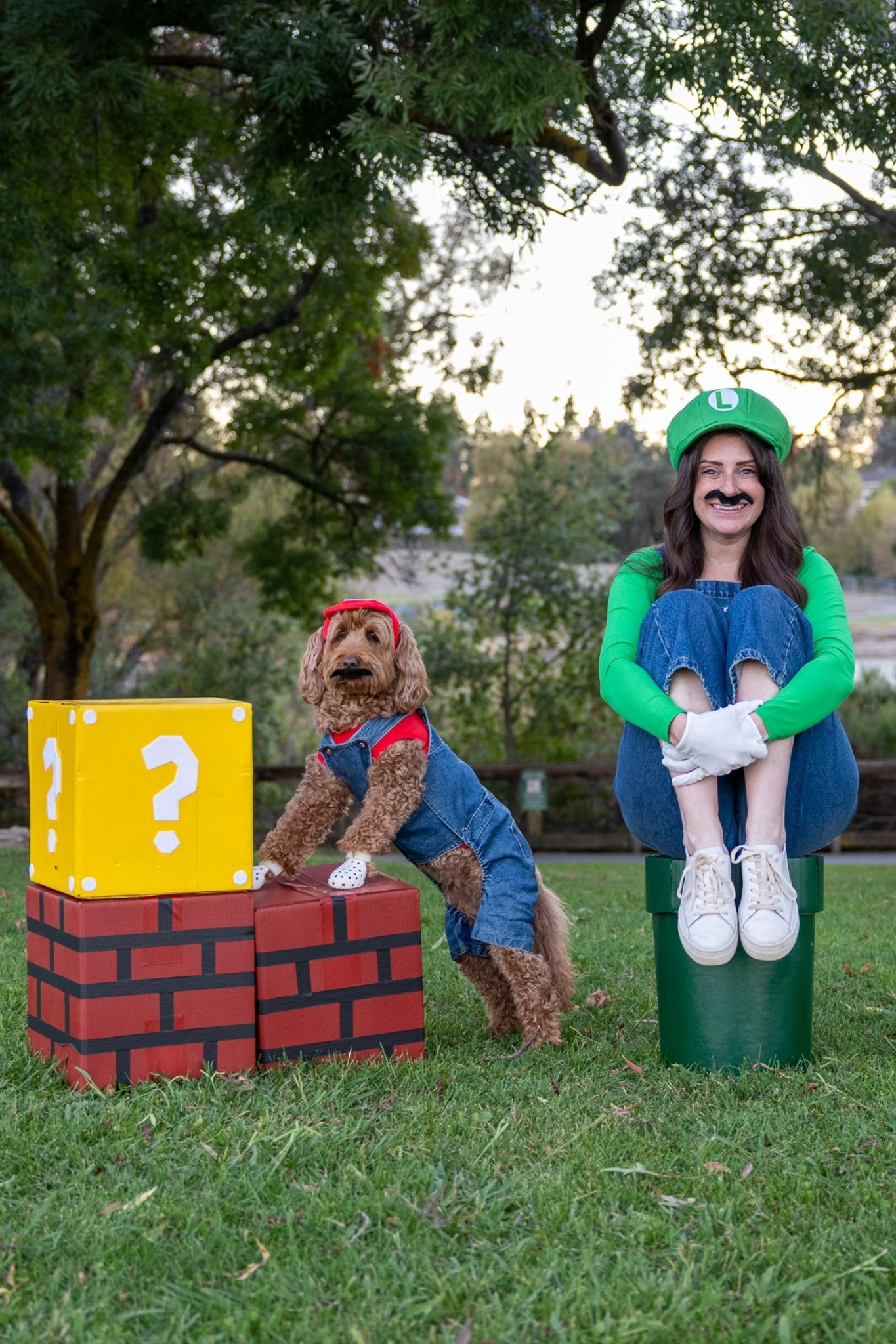 Halloween Costume Idea: Mario & Luigi 

#LTKSeasonal #LTKPets #LTKHalloween