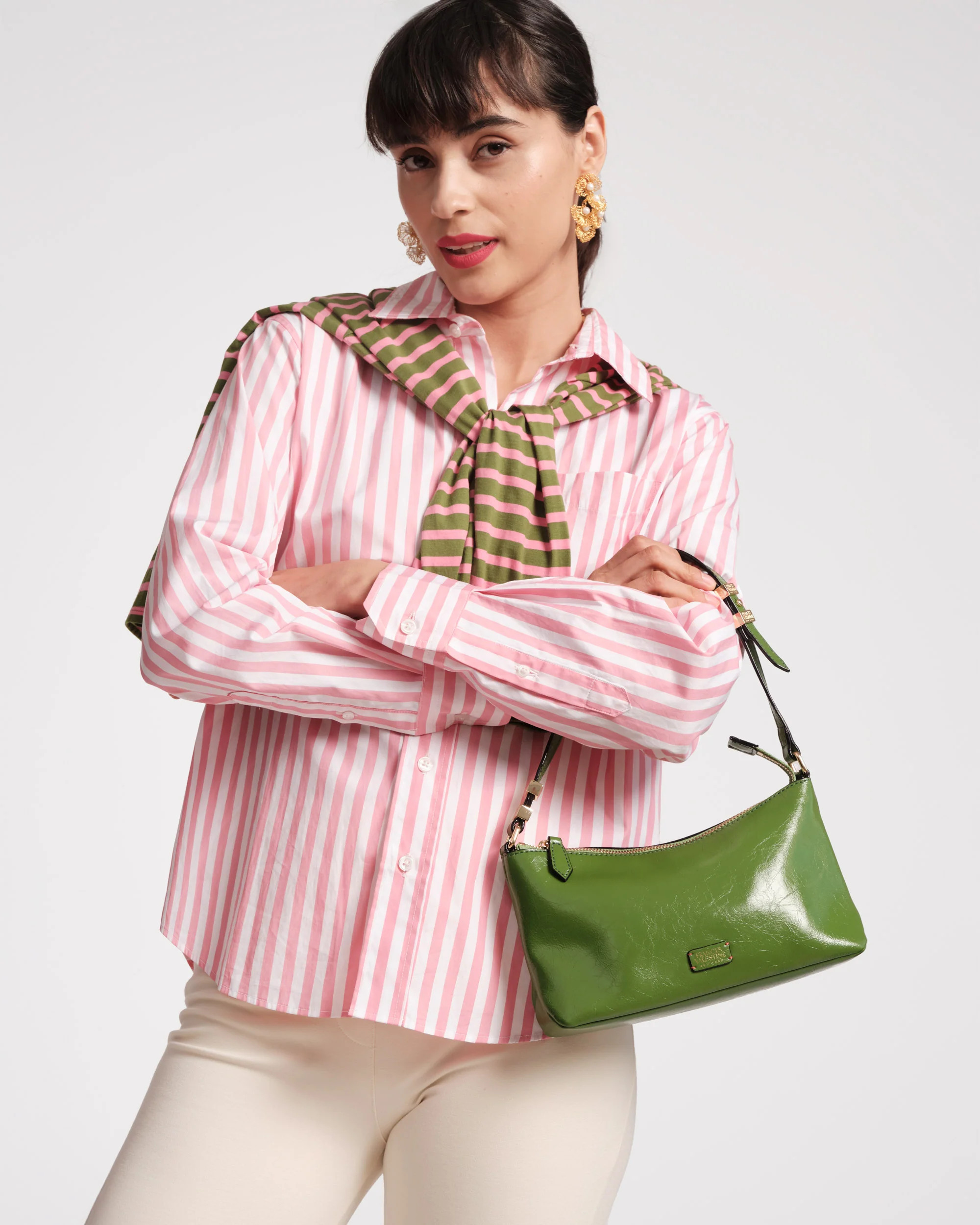 Perfect Button Down - Stripe Pink | Frances Valentine