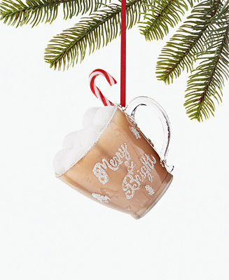 Holiday Lane Foodie and Spirits Merry & Bright Cup Ornament, Created for Macy's & Reviews - Shop ... | Macys (US)