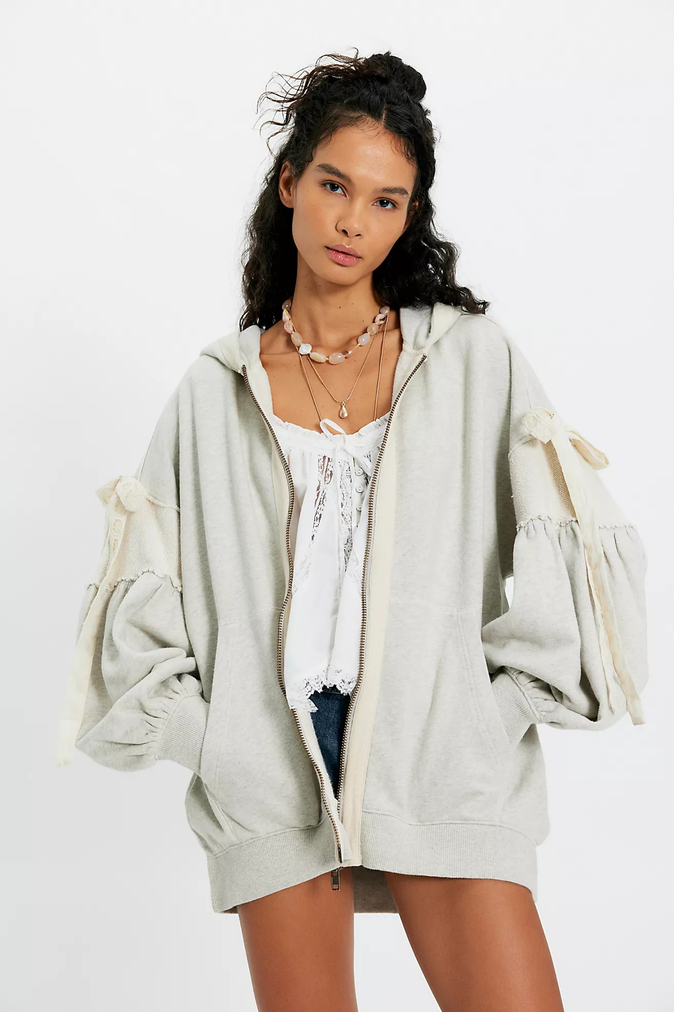 Bow Girl Sweatshirt | Free People (Global - UK&FR Excluded)