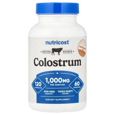 Nutricost, Colostrum, 120 Capsules (500 mg per Capsule) | iHerb