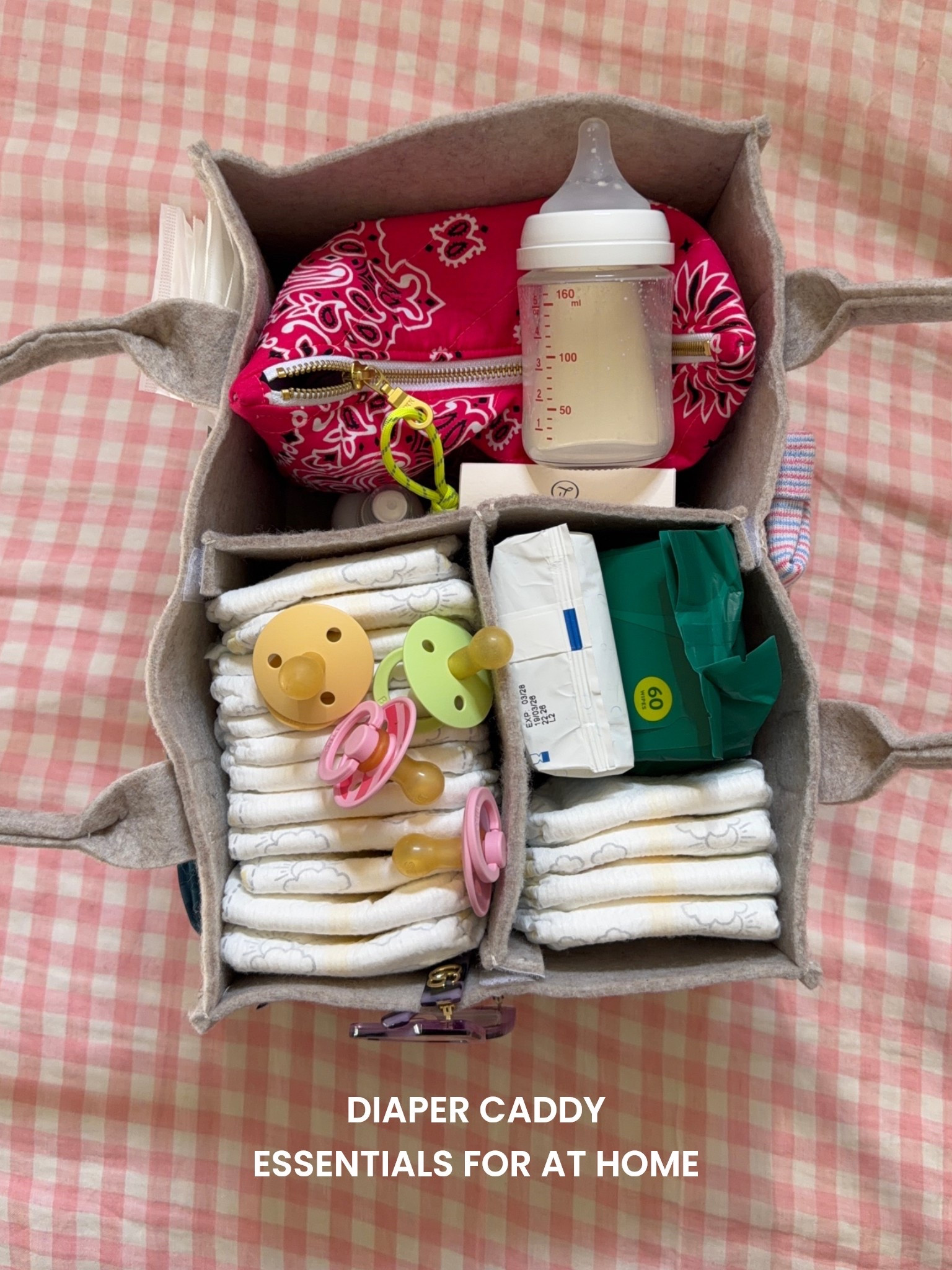 Our fave bottles, diapers and wipes! Love a little pouch to keep an extra onesie, binkies and baby balm I use for diaper rash or dry skin. Fave binkies!! And linked the caddy also 👍🏼 perfect for moving around the house for diaper changes!

#momlife #newborn #newbornbaby #bresheppard #babybottle #diapers #babygirl

#LTKmomlife #LTKBaby