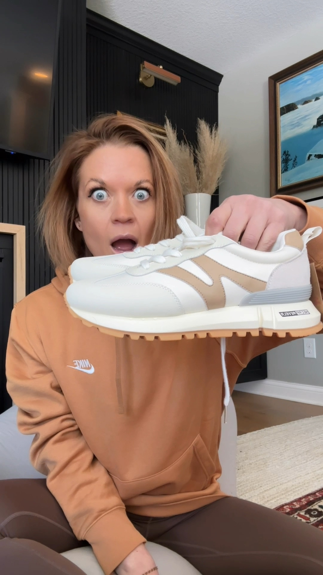 These shoes! Been wearing them for months now and love. Along with this sweatshirt & leggings too. 