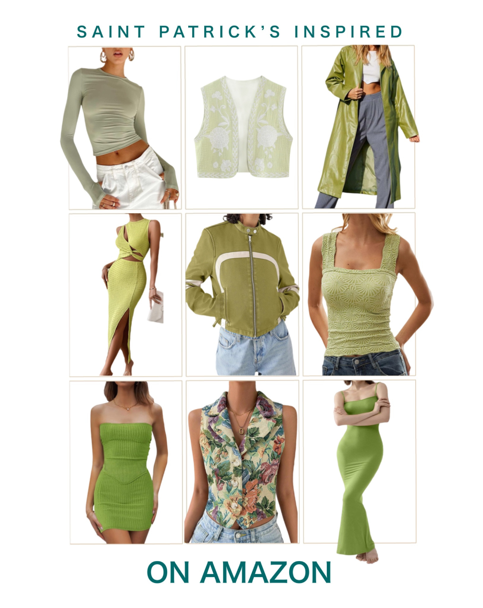 (2/3) St. Patrick’s Day pieces 

#LTKSeasonal #LTKSpringSale #LTKfindsunder50