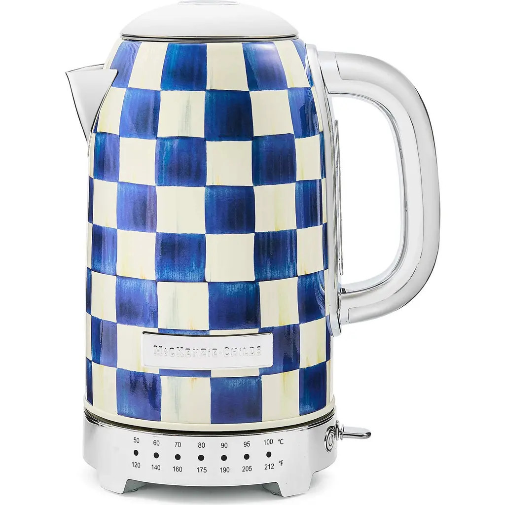 MACKENZIE CHILDS Royal Check Electric Kettle at Nordstrom | Nordstrom