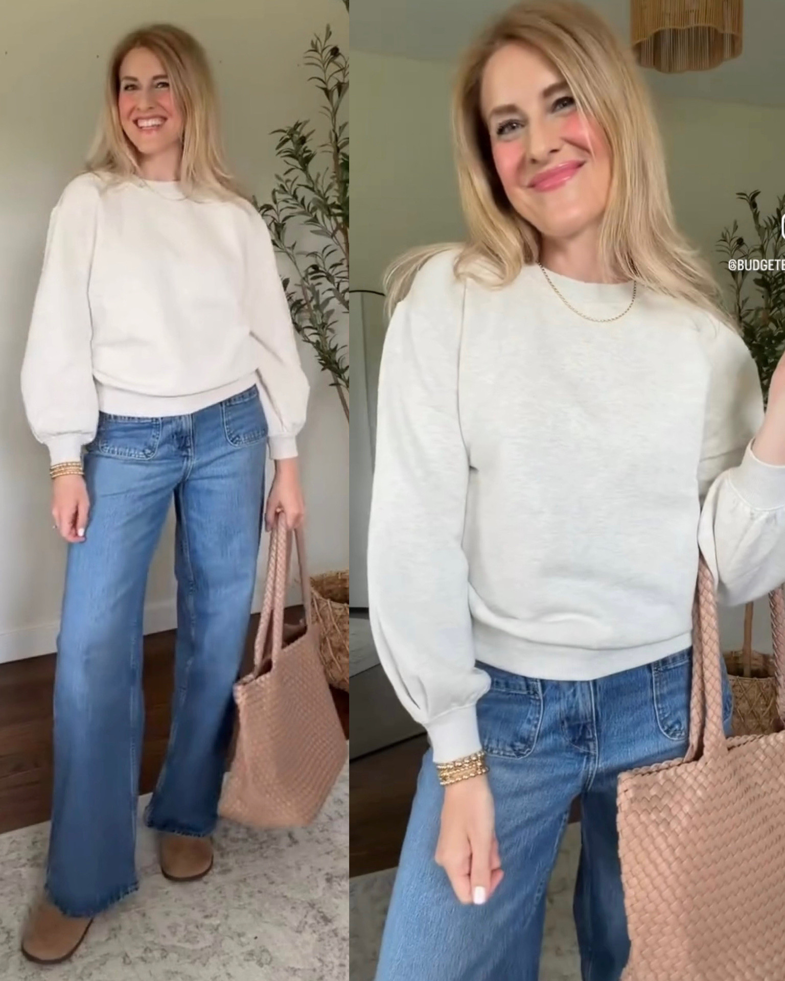 Walmart puff sleeve sweatshirt - not online yet, the brand is Scenario. I’ll update once these become available. I’m in a size small. #walmartfashion

#LTKOver40