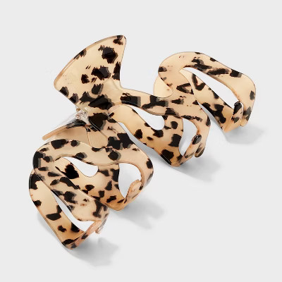 Jumbo Squiggle Claw Hair Clip - Universal Thread™ | Target