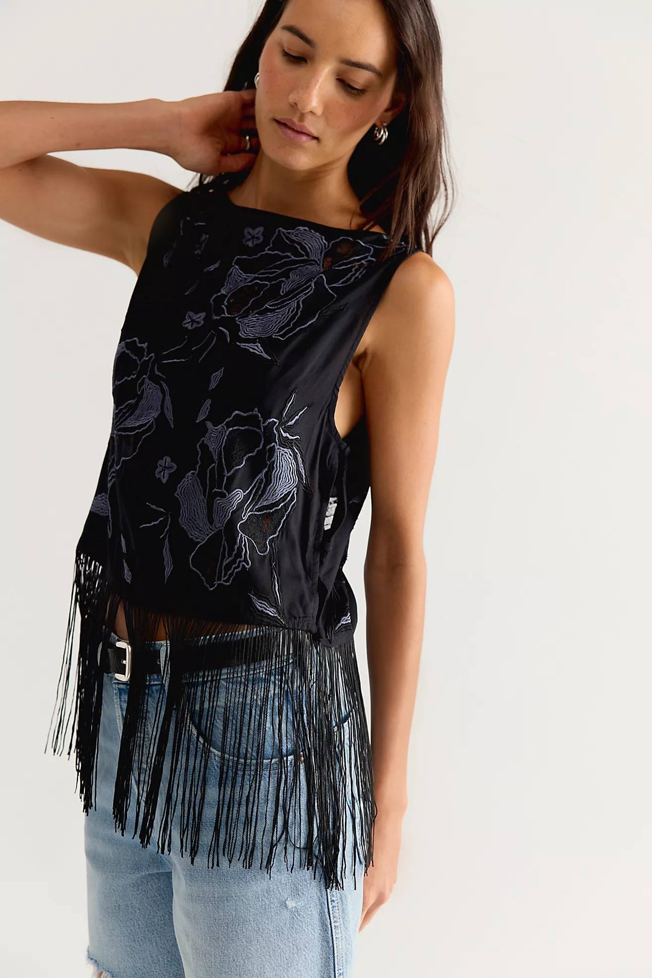Carlie Fringe Top | Free People (Global - UK&FR Excluded)