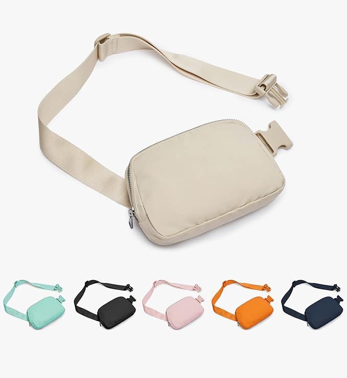 Origiwish Fanny Packs for Women Men Mini Belt Bag Waist Pack with Adjustable Strap for Running Tr... | Amazon (US)