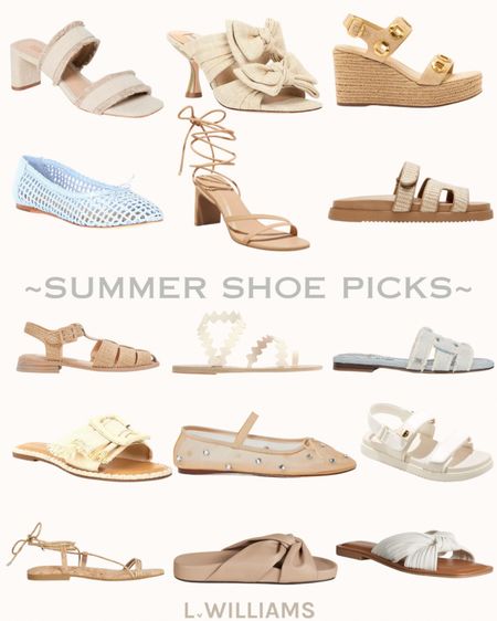 summer shoes picks I am loving 👡 ☀️🤍

#LTKshoecrush #LTKstyletip #LTKfindsunder100