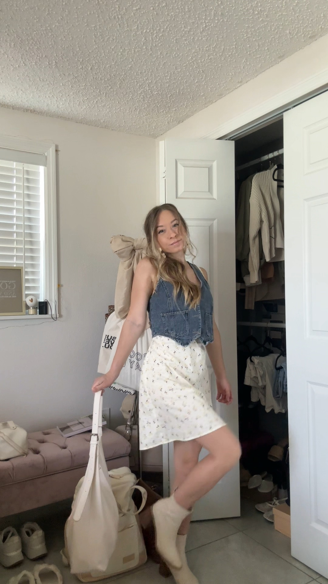 Casual summer sundress outfit🌾☀️

#LTKdayinmylife #LTKSeasonal #LTKootd