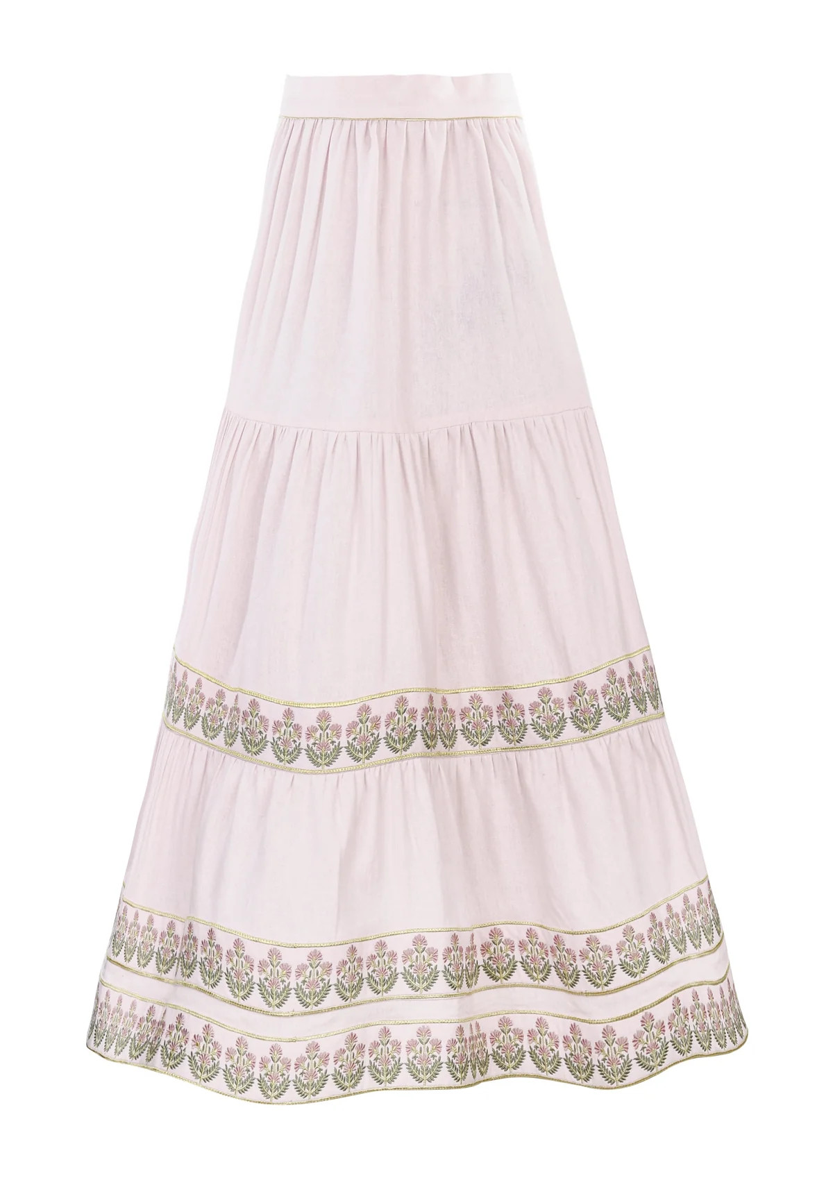 OTM Exclusive: Parya Ruffle Skirt in Pink | Over The Moon