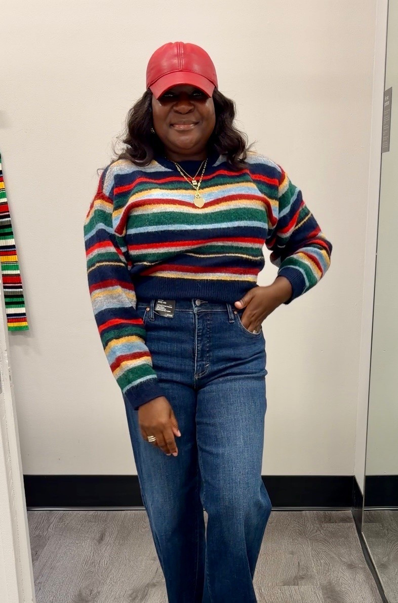 Blank NYC striped sweater

#LTKootd #LTKSeasonal #LTKdayinmylife