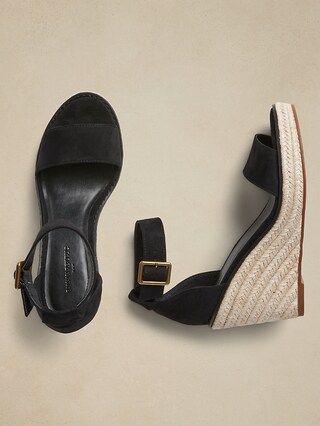 Faux Suede Espadrille | Banana Republic Factory