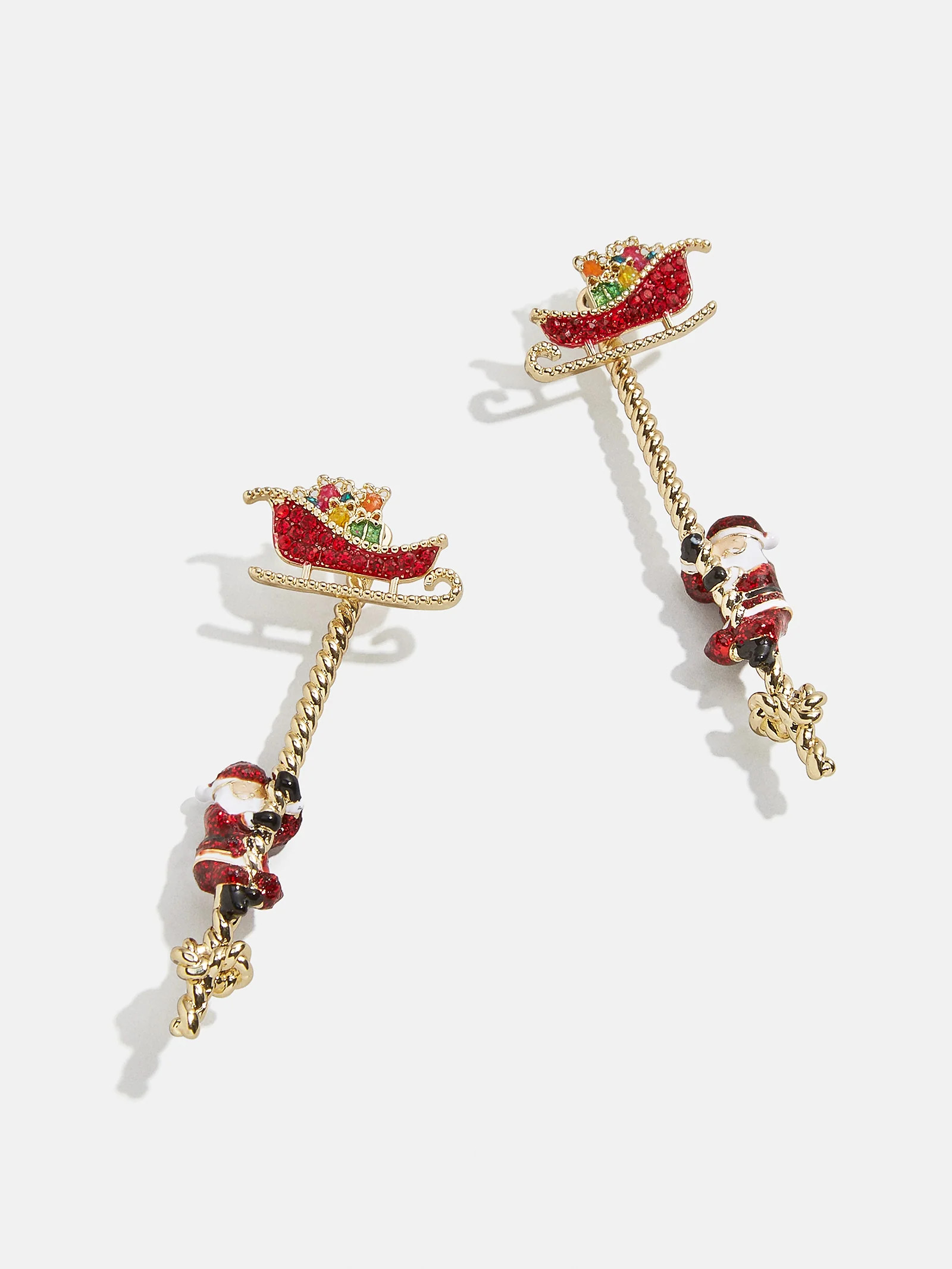 Hear Comes Santa Claus Earrings - Red | BaubleBar (US)