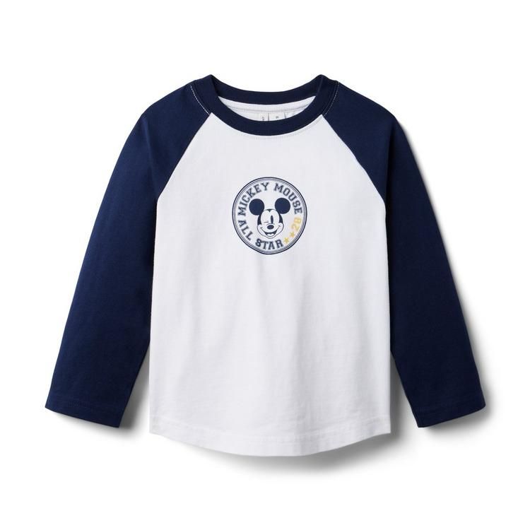 Disney Mickey Mouse Raglan Baseball Tee | Janie and Jack