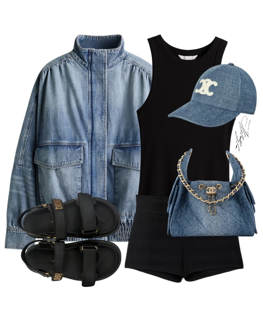 Oversized denim jackets all summer 🤌🏼🖤✨🫐👏🏼

#LTKsummer #LTKspring #LTKjeans