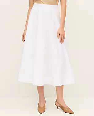 Full Midi Skirt | Ann Taylor
