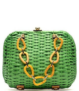 Peony Wicker Hen Clutch | Dillard's